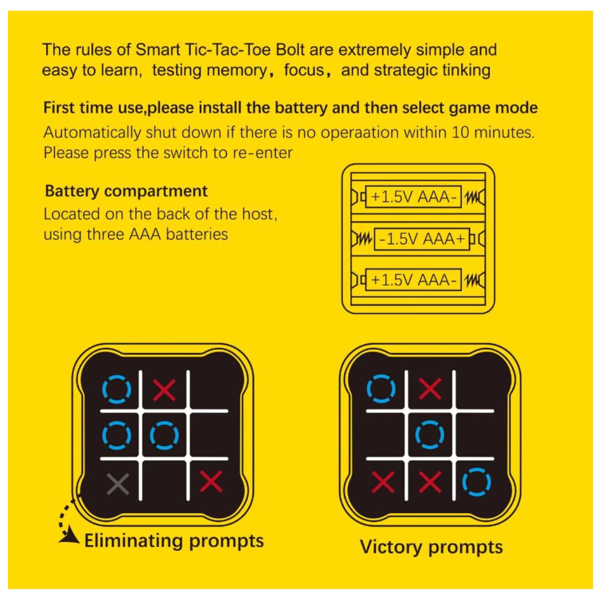 Vista 5 de Juguete Didactico Triqui -triqui Tic Tac